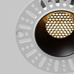 Встраиваемый светильник Maytoni Dip DL119-10W-2.7K-TRS-B в Коротчаево - korotchaevo.ok-mebel.com | фото 12