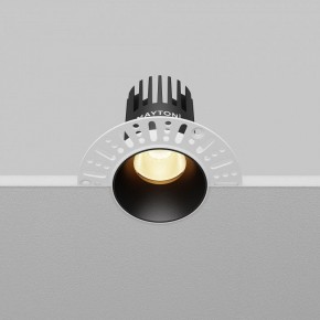 Встраиваемый светильник Maytoni Dip DL119-10W-2.7K-TRS-B в Коротчаево - korotchaevo.ok-mebel.com | фото 5