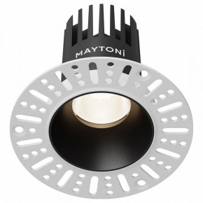 Встраиваемый светильник Maytoni Dip DL119-10W-4K-TRS-B в Коротчаево - korotchaevo.ok-mebel.com | фото