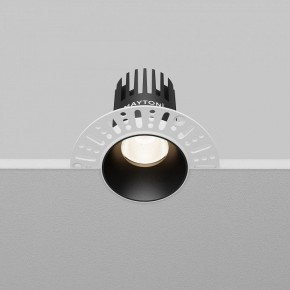 Встраиваемый светильник Maytoni Dip DL119-10W-4K-TRS-B в Коротчаево - korotchaevo.ok-mebel.com | фото 4