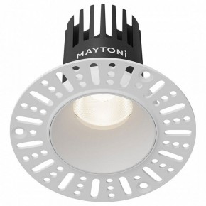 Встраиваемый светильник Maytoni Dip DL119-10W-4K-TRS-W в Коротчаево - korotchaevo.ok-mebel.com | фото