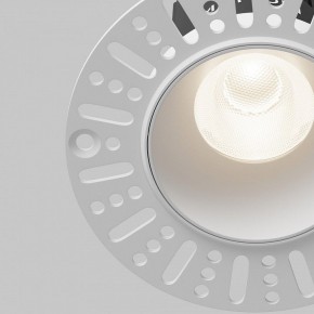 Встраиваемый светильник Maytoni Dip DL119-10W-4K-TRS-W в Коротчаево - korotchaevo.ok-mebel.com | фото 10