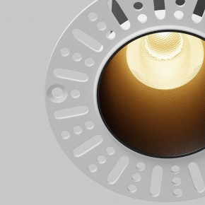 Встраиваемый светильник Maytoni Dip DL120-10W-2.7K-TRS-B в Коротчаево - korotchaevo.ok-mebel.com | фото 11