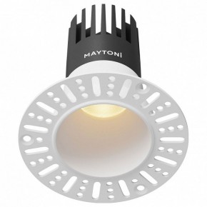 Встраиваемый светильник Maytoni Dip DL120-10W-2.7K-TRS-W в Коротчаево - korotchaevo.ok-mebel.com | фото