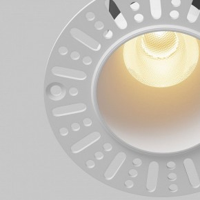 Встраиваемый светильник Maytoni Dip DL120-10W-2.7K-TRS-W в Коротчаево - korotchaevo.ok-mebel.com | фото 4