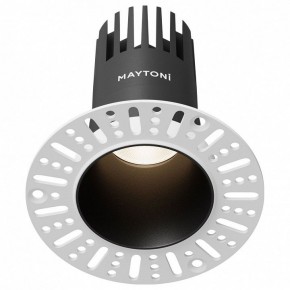 Встраиваемый светильник Maytoni Dip DL120-10W-4K-TRS-B в Коротчаево - korotchaevo.ok-mebel.com | фото