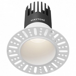 Встраиваемый светильник Maytoni Dip DL120-10W-4K-TRS-W в Коротчаево - korotchaevo.ok-mebel.com | фото