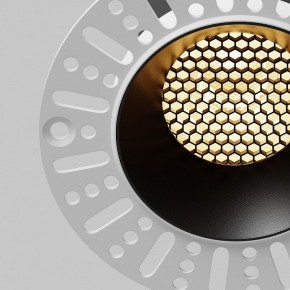 Встраиваемый светильник Maytoni Dip DL121-15W-2.7K-TRS-B в Коротчаево - korotchaevo.ok-mebel.com | фото 12