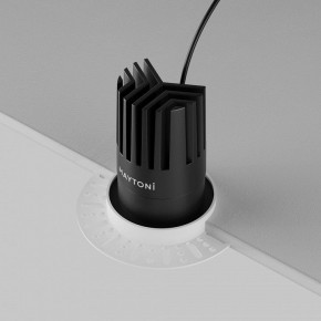 Встраиваемый светильник Maytoni Dip DL121-15W-2.7K-TRS-B в Коротчаево - korotchaevo.ok-mebel.com | фото 6