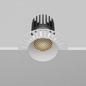 Встраиваемый светильник Maytoni Dip DL121-15W-2.7K-TRS-W в Коротчаево - korotchaevo.ok-mebel.com | фото 7