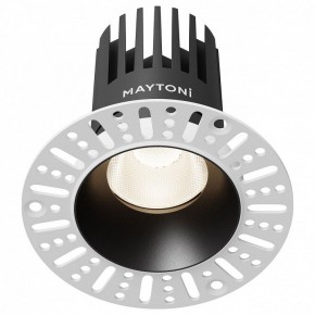 Встраиваемый светильник Maytoni Dip DL121-15W-4K-TRS-B в Коротчаево - korotchaevo.ok-mebel.com | фото