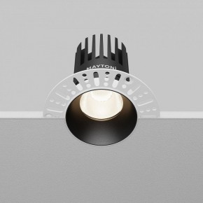 Встраиваемый светильник Maytoni Dip DL121-15W-4K-TRS-B в Коротчаево - korotchaevo.ok-mebel.com | фото 4