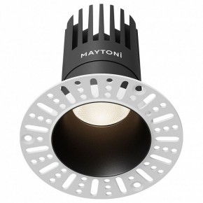Встраиваемый светильник Maytoni Dip DL122-15W-4K-TRS-B в Коротчаево - korotchaevo.ok-mebel.com | фото 12