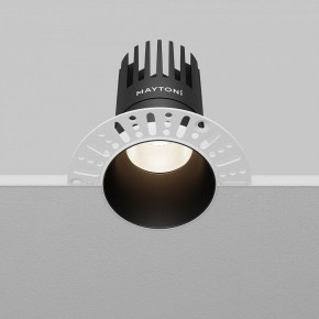 Встраиваемый светильник Maytoni Dip DL122-15W-4K-TRS-B в Коротчаево - korotchaevo.ok-mebel.com | фото 4