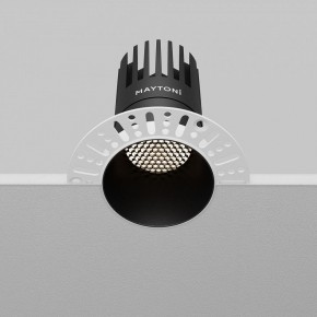 Встраиваемый светильник Maytoni Dip DL122-15W-4K-TRS-B в Коротчаево - korotchaevo.ok-mebel.com | фото 6
