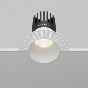 Встраиваемый светильник Maytoni Dip DL122-15W-4K-TRS-W в Коротчаево - korotchaevo.ok-mebel.com | фото 5