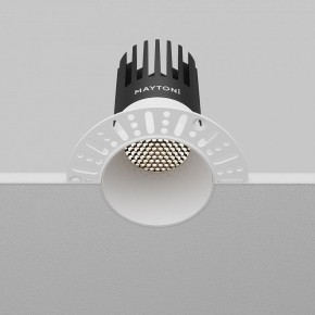 Встраиваемый светильник Maytoni Dip DL122-15W-4K-TRS-W в Коротчаево - korotchaevo.ok-mebel.com | фото 7