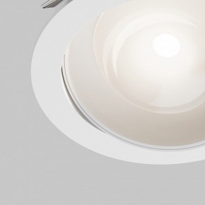 Встраиваемый светильник Maytoni Lens DL105-12W3K-W в Коротчаево - korotchaevo.ok-mebel.com | фото 7