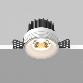 Встраиваемый светильник Maytoni Round DL058-12W2.7K-TRS-W в Коротчаево - korotchaevo.ok-mebel.com | фото 3
