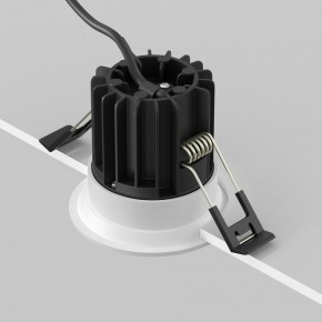 Встраиваемый светильник Maytoni Round DL058-7W2.7K-W в Коротчаево - korotchaevo.ok-mebel.com | фото 6