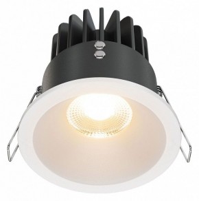 Встраиваемый светильник Maytoni Zoom DL034-01-12W2.7K-W в Коротчаево - korotchaevo.ok-mebel.com | фото