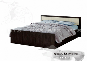 "Фиеста" кровать 1,4м LIGHT в Коротчаево - korotchaevo.ok-mebel.com | фото 1