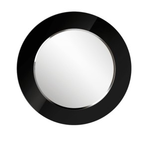 Зеркало круглое черный (РМ/02) в Коротчаево - korotchaevo.ok-mebel.com | фото