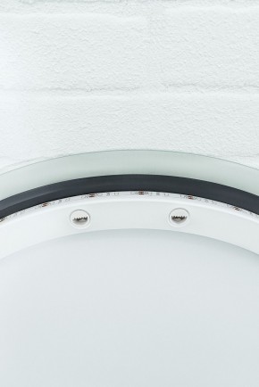 Зеркало Moon 72 white с подсветкой Sansa (SMo1046Z) в Коротчаево - korotchaevo.ok-mebel.com | фото 6