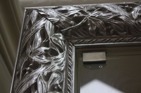 Зеркало Тиффани Premium черная/серебро (ТФСТ-2(П) в Коротчаево - korotchaevo.ok-mebel.com | фото 2