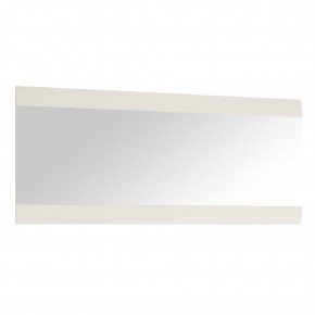 Зеркало /TYP 121, LINATE ,цвет белый/сонома трюфель в Коротчаево - korotchaevo.ok-mebel.com | фото 1